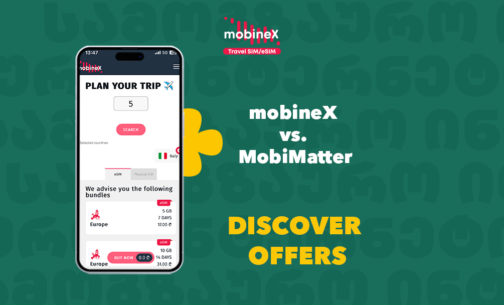 mobineX vs. MobiMatter – Discover Offers Tailored to You