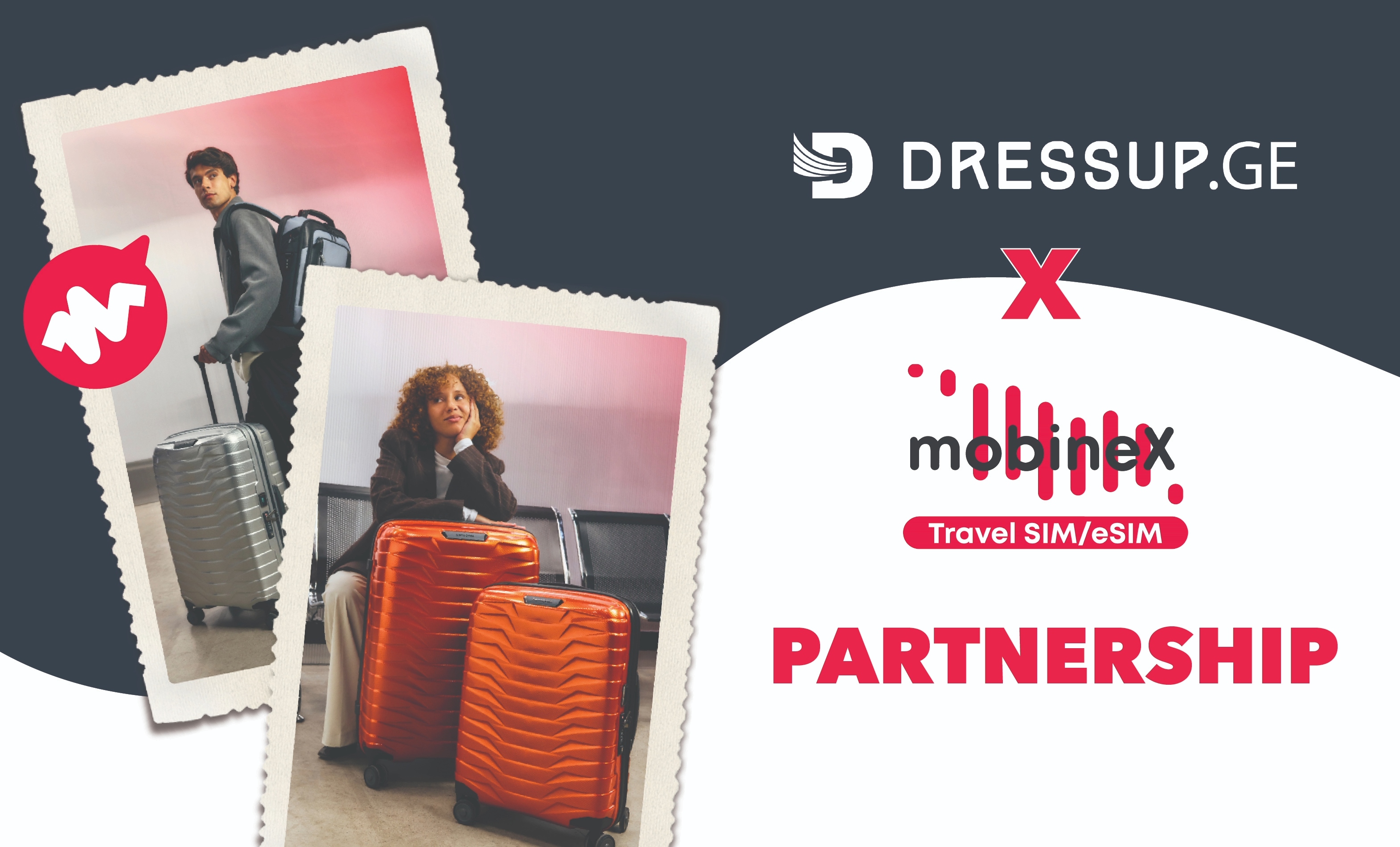 DRESSUP.GE and mobineX have Teamed Up - Get Ready to Travel with Us
